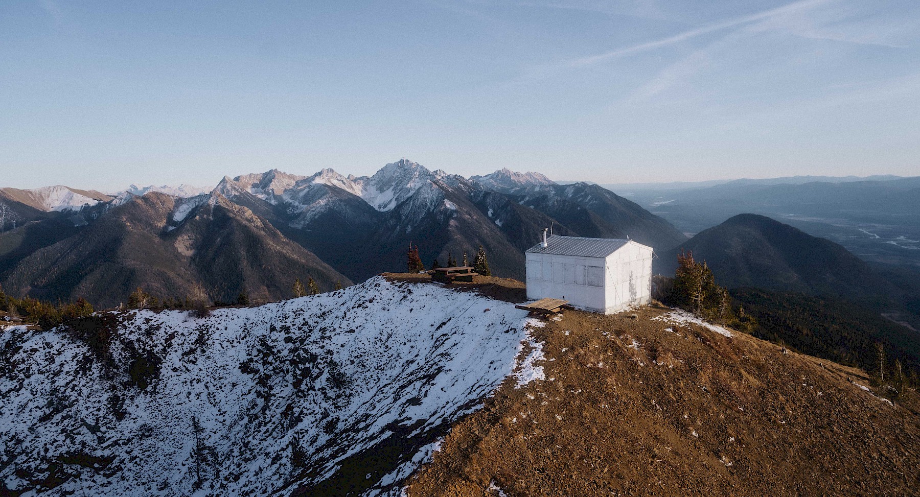 Lakit Lookout Rocky Mountains